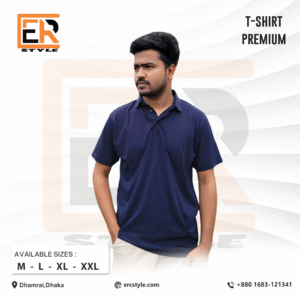 ERC Mens Premium Formal Collar Polo-Solid Color